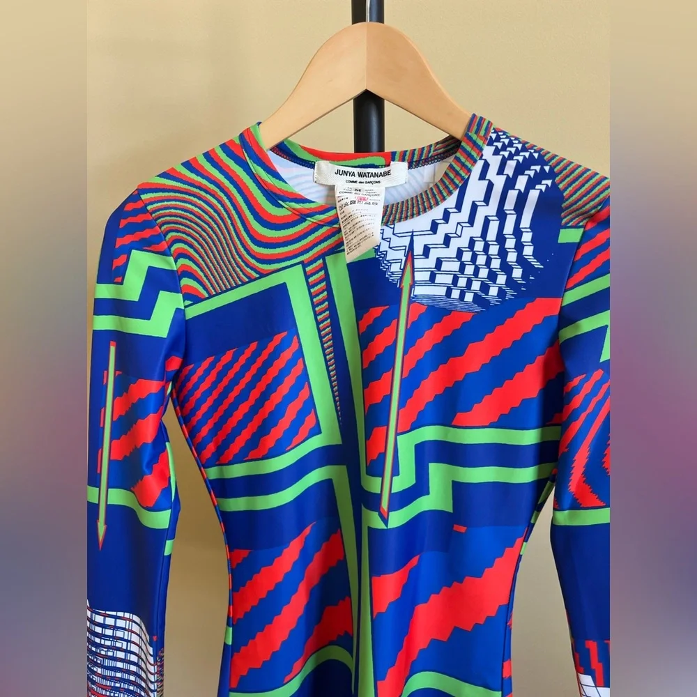Junya Watanabe Top for Comme des Garcons Long Sleeves Multicolor Size M - Picture 5 of 14